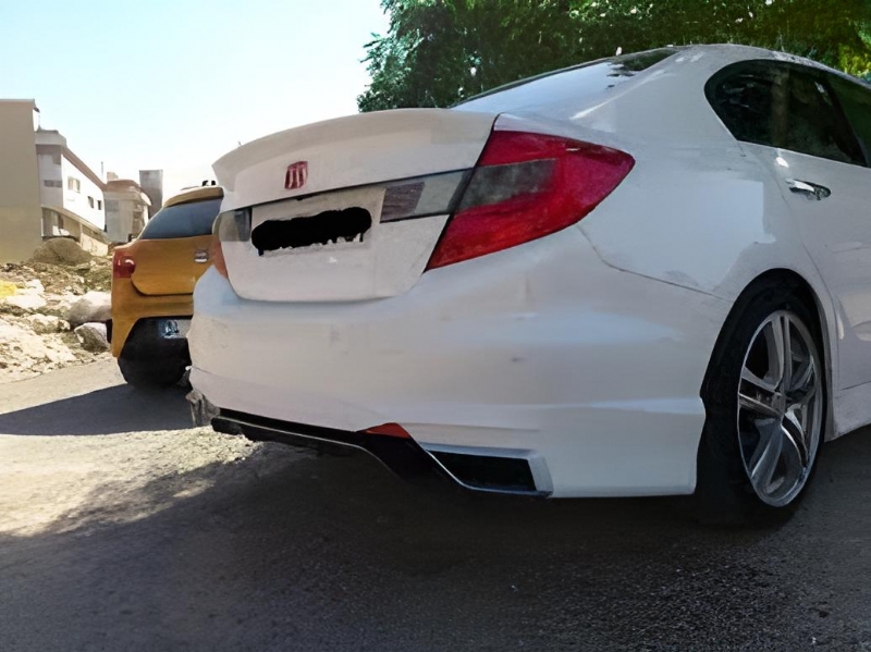 HONDA Civic 2012 (Modulo) Özel T. Arka Karlık